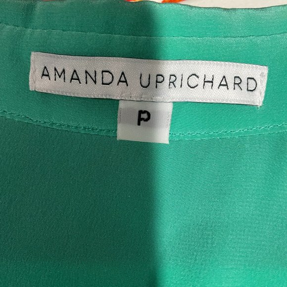 Amanda Uprichard Button Front Sleeveless Blouse Size P (Excellent Condition) - Picture 4 of 4